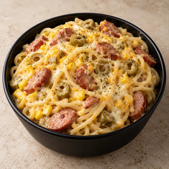Foto ilustrativa de macarronada