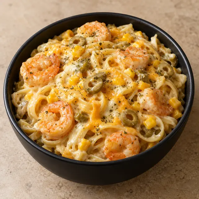 Foto ilustrativa de macarronada