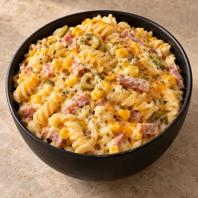 Foto ilustrativa de macarronada